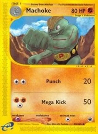 Machoke (85/165) [Expedition] - Uncommon