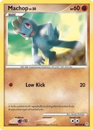 Machop (86/130) [Diamond and Pearl] Reverse Holofoil - Common