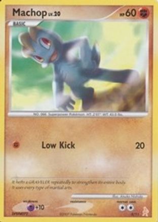 Machop (5) [DP Trainer Kit Manaphy & Lucario] - Common