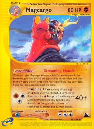 Magcargo (18/144) [Skyridge] - Rare