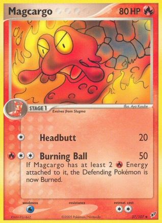 Magcargo (37/107) [Deoxys] - Uncommon