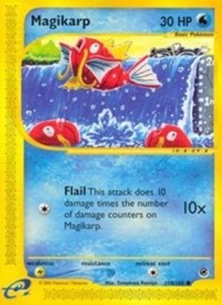 Magikarp (118/165) [Expedition] Reverse Holofoil - Common