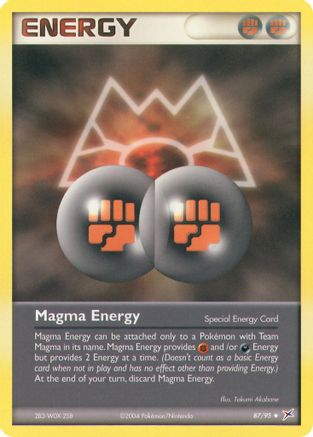 Magma Energy (87/95) [Team Magma vs Team Aqua] - Uncommon