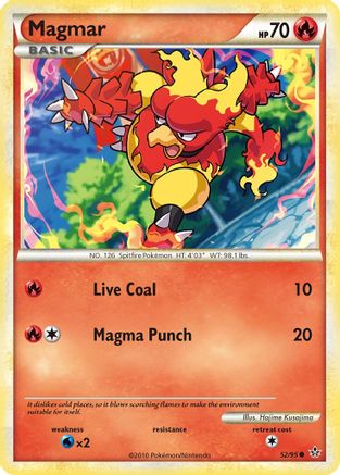 Magmar (52/95) [Unleashed] - Common