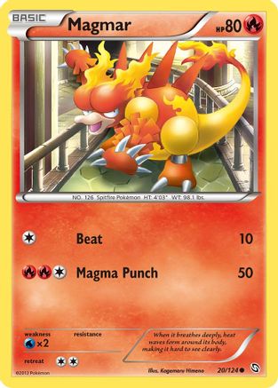 Magmar (20/124) [Dragons Exalted] - Common