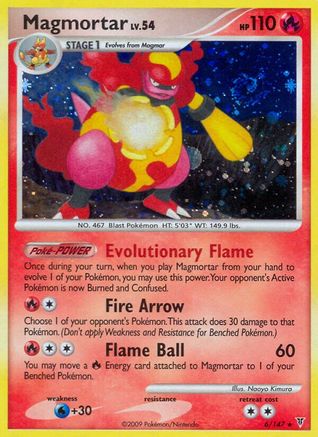 Magmortar (6/147) [Supreme Victors] Reverse Holofoil - Holo Rare