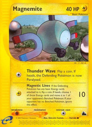 Magnemite (76/144) [Skyridge] Reverse Holofoil - Common