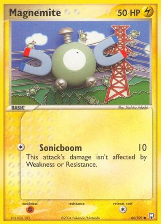 Magnemite (066/109) [Team Rocket Returns] Reverse Holofoil - Common
