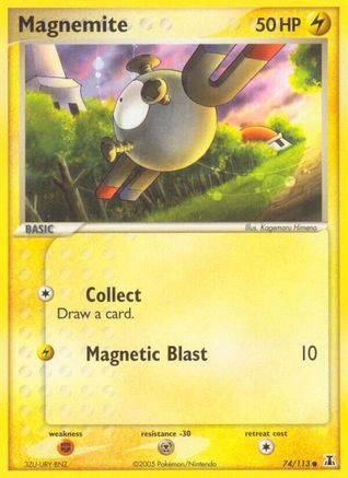 Magnemite (074/113) [Delta Species] Reverse Holofoil - Common
