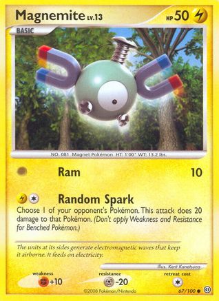 Magnemite (67/100) [Stormfront] Reverse Holofoil - Common