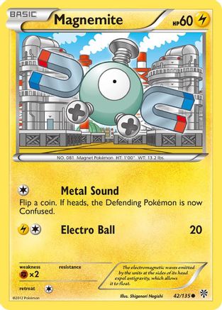 Magnemite (042/135) [Plasma Storm] - Common