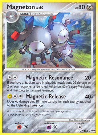 Magneton (42/100) [Stormfront] Reverse Holofoil - Uncommon