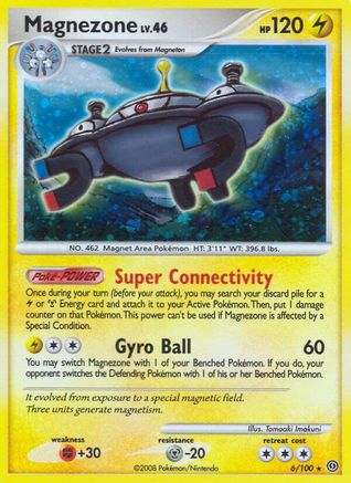 Magnezone (6/100) [Stormfront] Reverse Holofoil - Holo Rare