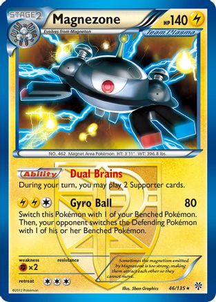 Magnezone (Team Plasma) (046/135) [Plasma Storm] Holofoil - Holo Rare