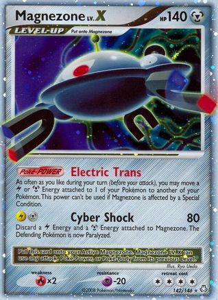 Magnezone LV.X (142/146) [Legends Awakened] Holofoil - Ultra Rare