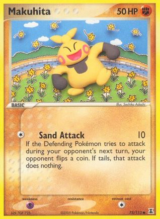 Makuhita (075/113) [Delta Species] Reverse Holofoil - Common