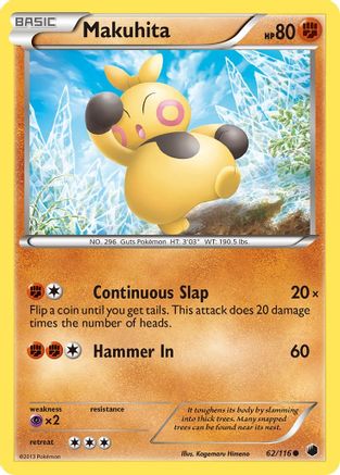 Makuhita (62/116) [Plasma Freeze] - Common