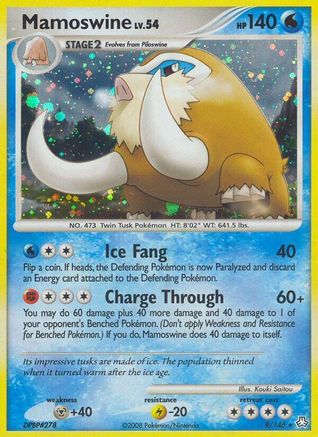 Mamoswine (9/146) [Legends Awakened] Reverse Holofoil - Holo Rare