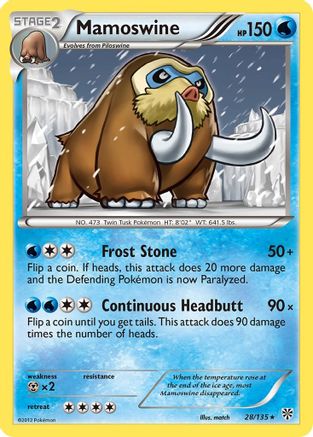 Mamoswine (28/135) [Plasma Storm] - Rare