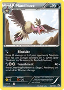 Mandibuzz (73/114) [Black and White] Reverse Holofoil - Rare