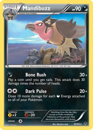 Mandibuzz (69/98) [Emerging Powers] Reverse Holofoil - Rare
