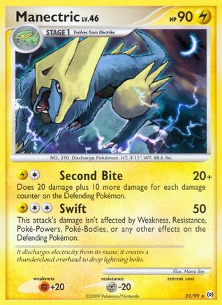 Manectric (22/99) [Arceus] - Rare
