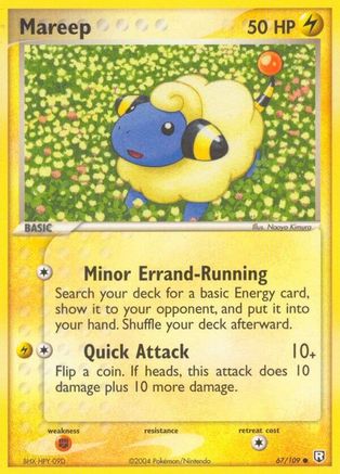 Mareep (067/109) [Team Rocket Returns] Reverse Holofoil - Common