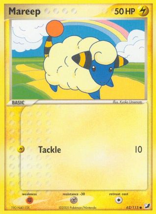 Mareep (062/115) [Unseen Forces] Reverse Holofoil - Common