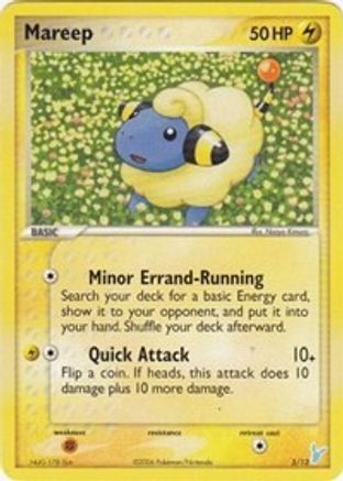 Mareep (5/12) [EX Trainer Kit 2 Plusle & Minun] - Common