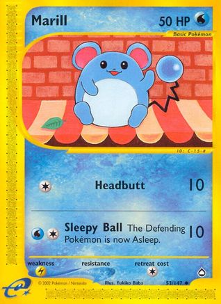 Marill (53/147) [Aquapolis] - Uncommon