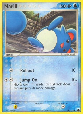 Marill (076/113) [Delta Species] Reverse Holofoil - Common