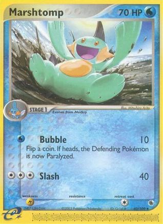 Marshtomp (040/109) [Ruby and Sapphire] Reverse Holofoil - Uncommon