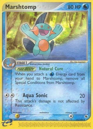 Marshtomp (41/109) [Ruby and Sapphire] - Uncommon
