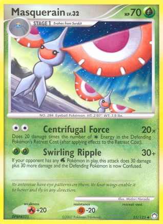Masquerain (55/123) [Mysterious Treasures] - Uncommon