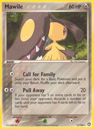 Mawile (17/108) [Power Keepers] Reverse Holofoil - Rare