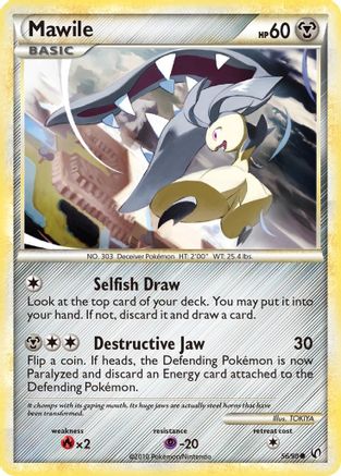 Mawile (056/90) [Undaunted] Reverse Holofoil - Common