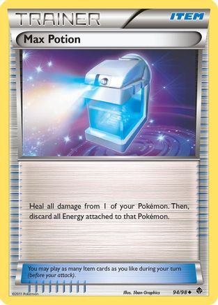 Max Potion (94/98) [Emerging Powers] Reverse Holofoil - Uncommon