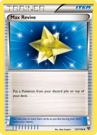 Max Revive (120/146) [XY Base Set] Reverse Holofoil - Uncommon