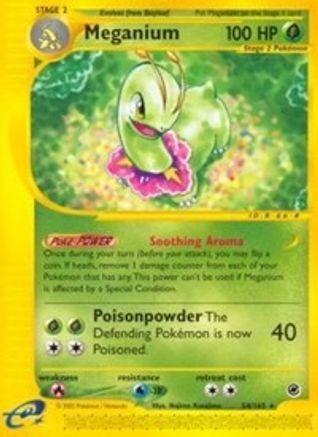 Meganium (54/165) [Expedition] - Rare