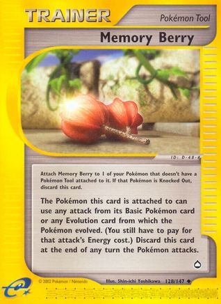 Memory Berry (128/147) [Aquapolis] - Uncommon