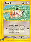 Meowth (78/144) [Skyridge] Reverse Holofoil - Common