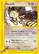 Meowth (121/165) [Expedition] Reverse Holofoil - Common