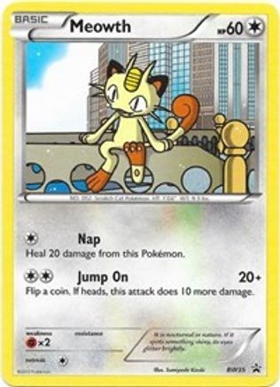 Meowth - BW35 (BW35/101) [Black and White Promos] - Promo