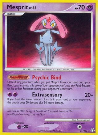 Mesprit (034/146) [Legends Awakened] - Rare