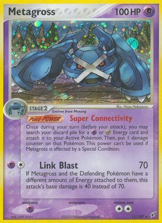 Metagross (11/107) [Deoxys] - Holo Rare
