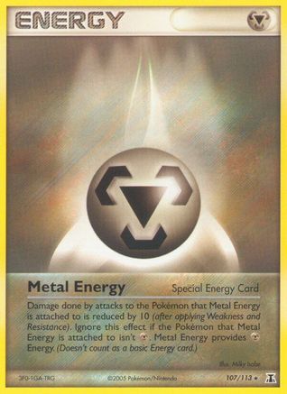 Metal Energy (Special) (107/113) [Delta Species] Reverse Holofoil - Rare