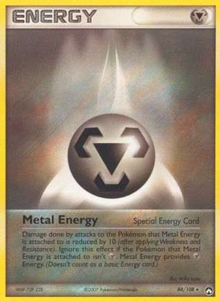 Metal Energy (Special) (88/108) [Power Keepers] Reverse Holofoil - Rare
