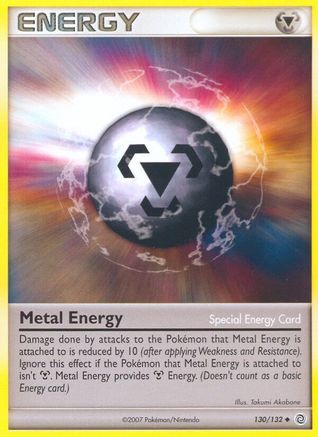 Metal Energy (130/132) [Secret Wonders] - Uncommon