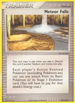Meteor Falls (89/107) [Deoxys] Reverse Holofoil - Uncommon
