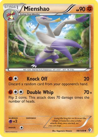 Mienshao (88/149) [Boundaries Crossed] - Uncommon